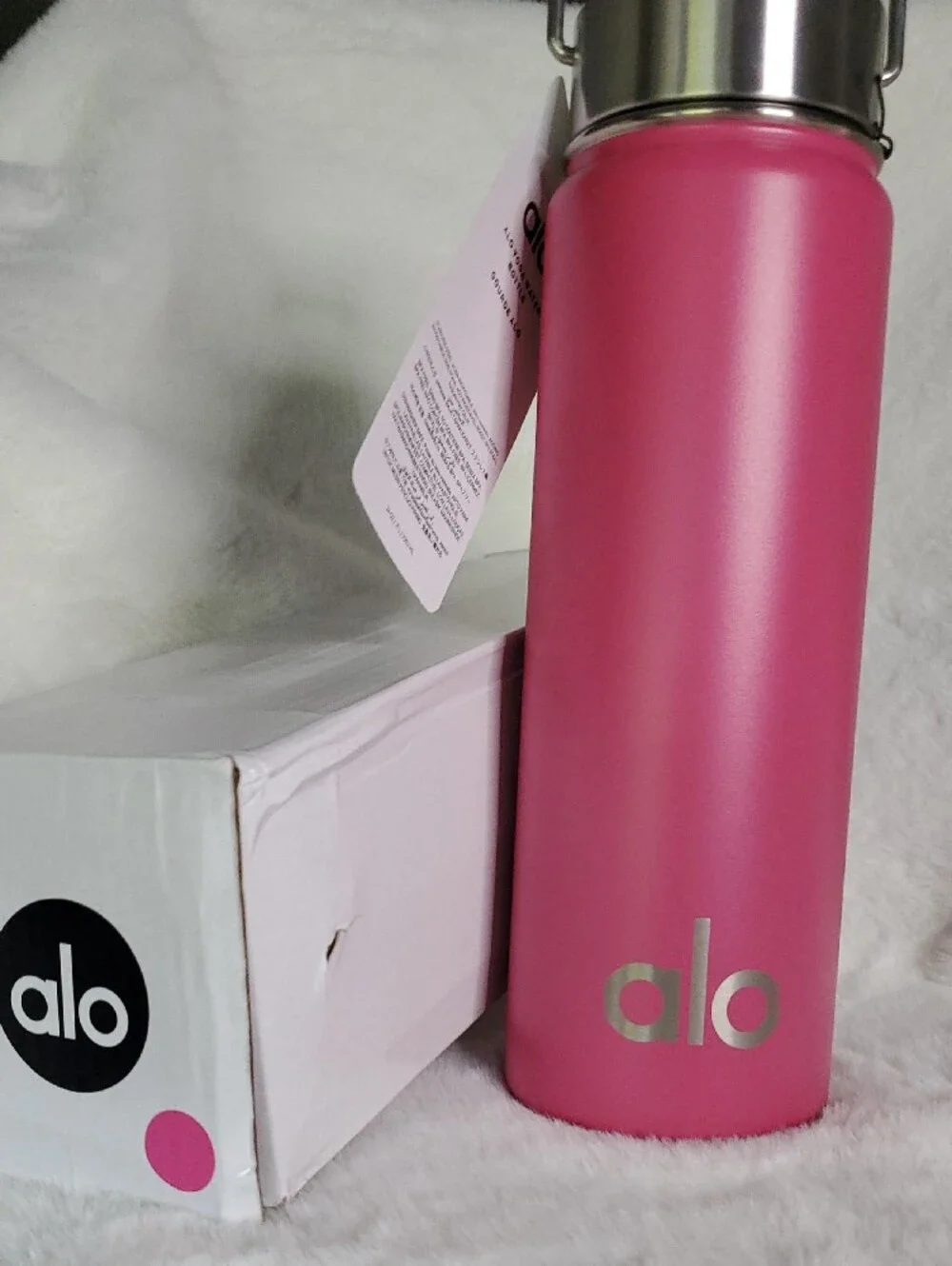 ALO Yoga Pink Insulated Steel Bottle